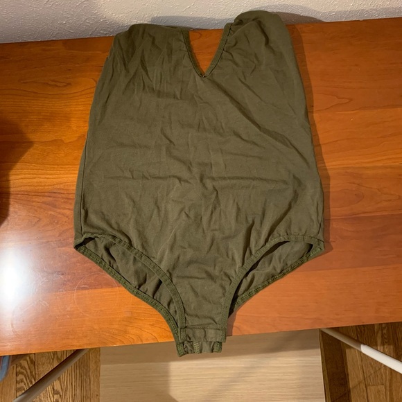 Olive green body suit - Picture 2 of 2